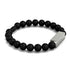 Bronze à canon | Bracelet barre dorée | De luxe